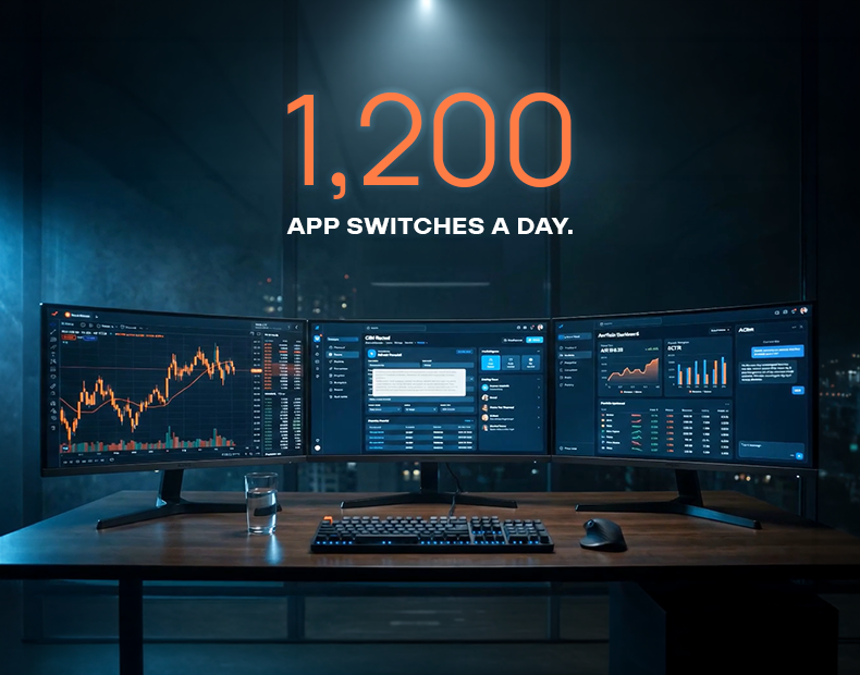 A traders desktop